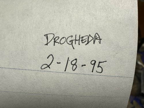 Vintage drogheda letter - drogheda,