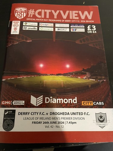 Derry city drogheda - drogheda, utd